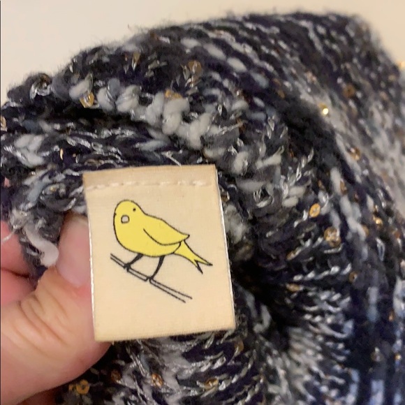 Anthropologie sequin beanie cap - Picture 3 of 3